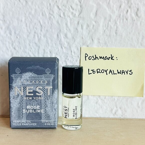 NEW NEST New York VOYAGES Rose Sublime Perfume Oil Rollerball 0.1 oz. - Picture 1 of 1